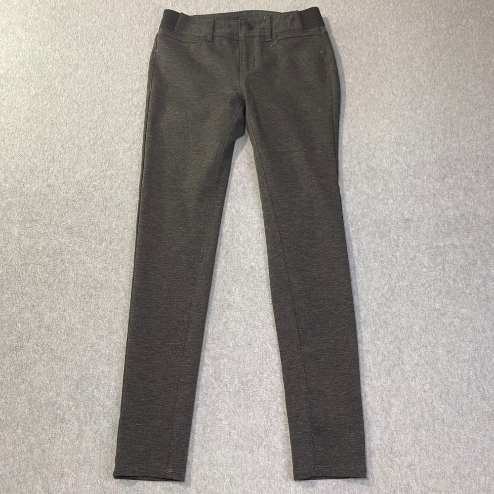 Simply Vera Vera Wang Skinny Women's Pant Sz PXS Gray Stretch Dress Leggings EUC